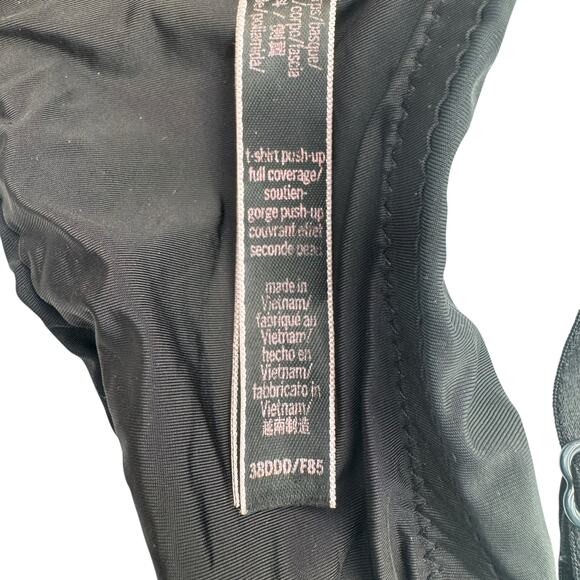 Victoria’s Secret 38DDD T-Shirt Push Up Full Coverage Front Clasp Racerback Bra - Picture 7 of 7